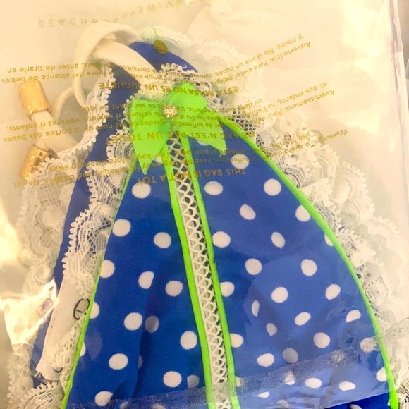 Beach bunny polka dot bikini set